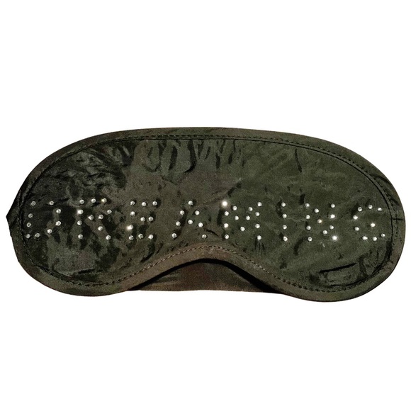 DREAMING Rhinestone Sleep Mask - Picture 2 of 4